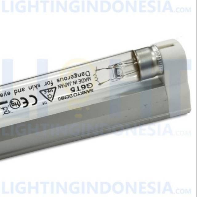 Lampu T5 6W Anti Bakteri/Sterilized Virus GOLD STAR + Rumah Lampu