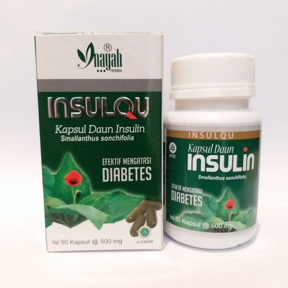 Kapsul Daun Insulin - INSULQU -Inayah- Obat Diabetes