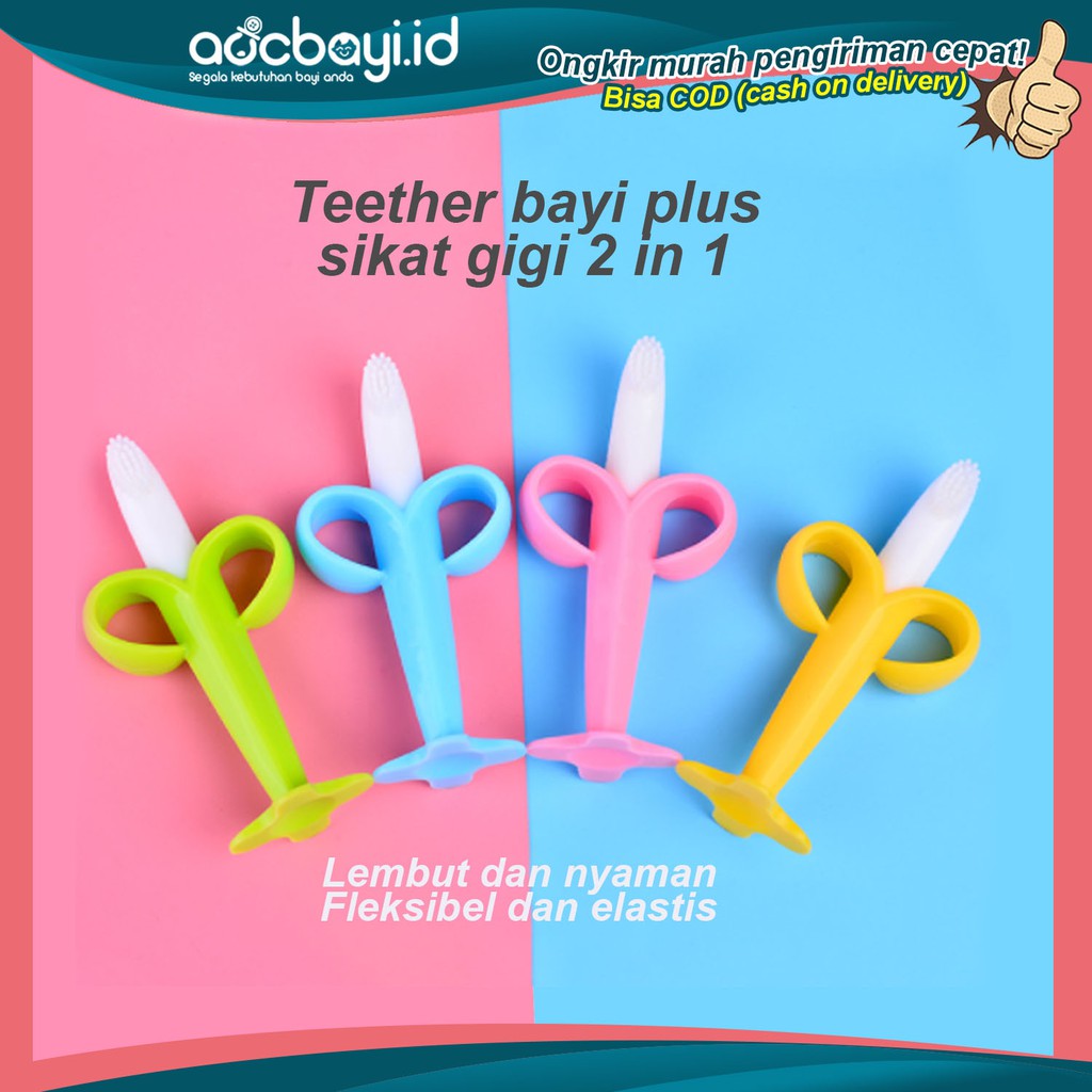 ☀ACCBAYI☀ ACC0009 Teether / Gigitan Bayi / Mainan Teether Bentuk Pisang
