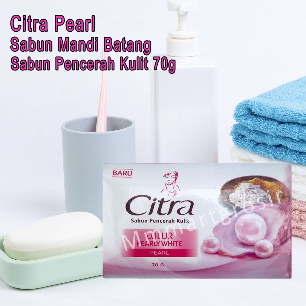 Citra / Sabun Pencerah Kulit / Lulur Pearly White / Pearl 70g