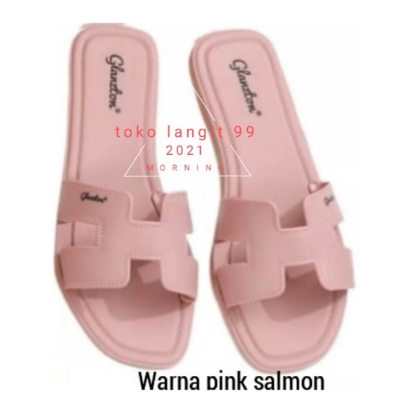 Sandal Karet Jelly Wanita Sandal Empuk Sandal Flat Wanita Murah Sandal Wanita Import