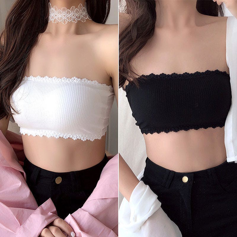 KINDS STORE ❤️ | BRA 718 CROP SEXY KEMBEN RENDA MODEL BUSA