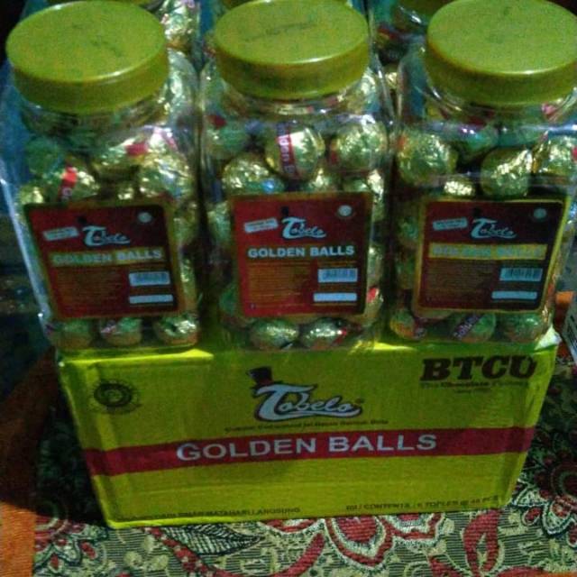 

Golden bals 6 toples