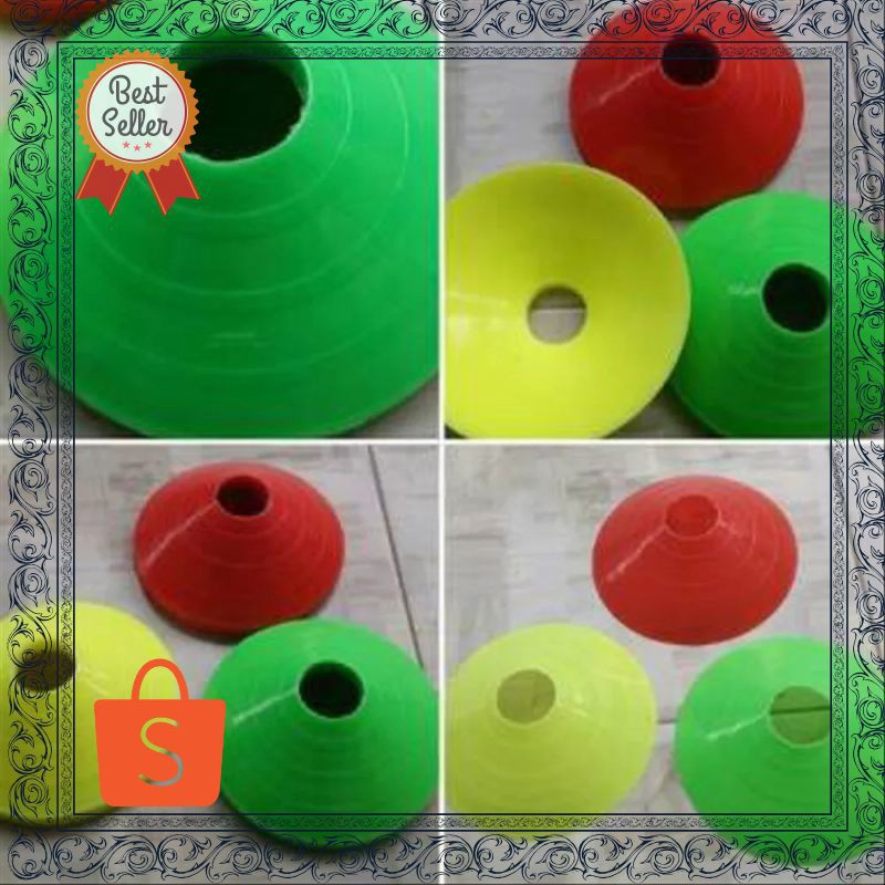 Termurah kun piring untuk latihan sepak bola dan futsal cone olahraga Termurah