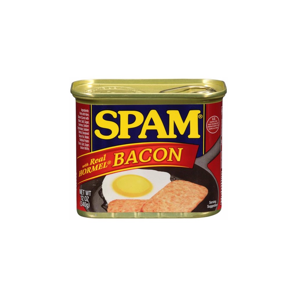 

Spam With Bacon 340gr