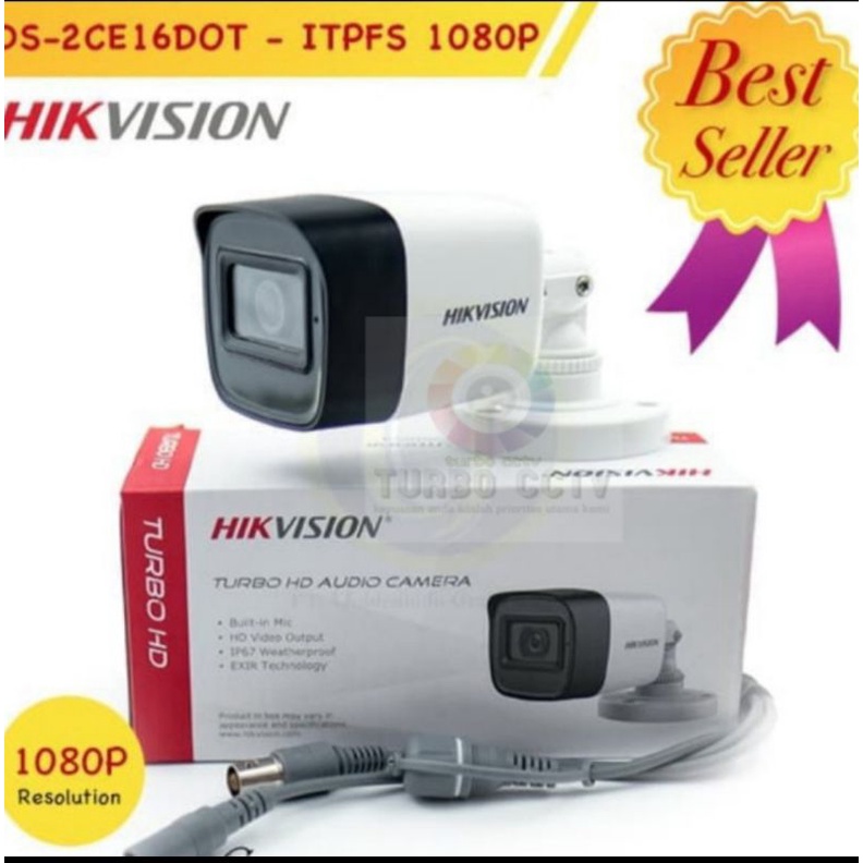 KAMERA CCTV HIKVISION OUTDOOR 2MP DS-CE16D0T-ITPFS