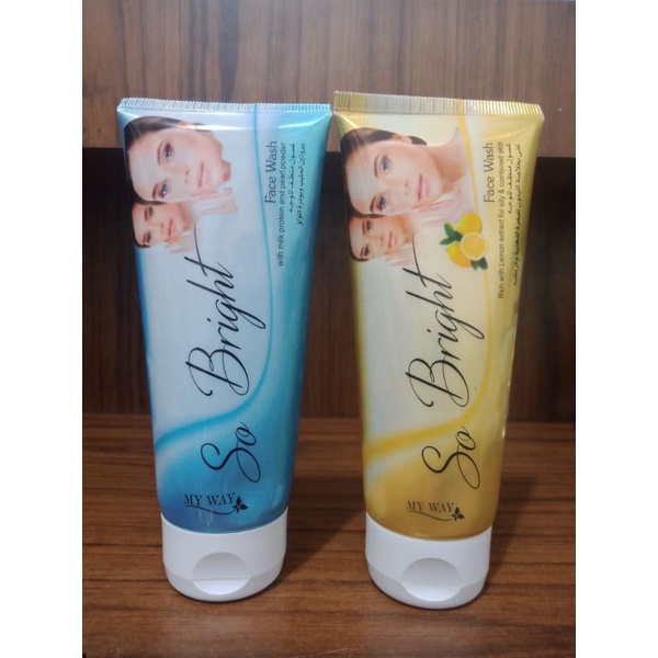 So Bright Face Wash MY WAY Pembersih Wajah
