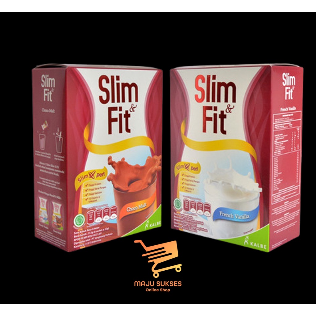 

Slim & Fit Susu Bubuk 6s x 52g