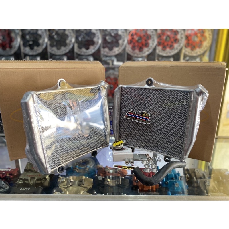 radiator bpro ninja r dan ss lengkung original bpro