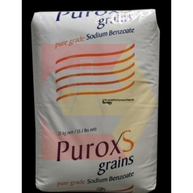 NATRIUM BENZOAT - 1KG - SODIUM BENZOAT- PUROXS - PUROK - BENZOAT HOLLAND