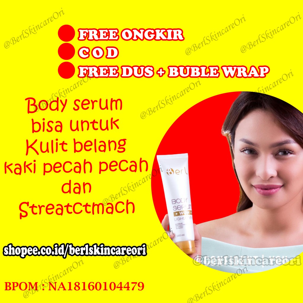 Pemutih Badan Para Selebritis Lulur Pemutih Terbaik Scarlett Whitening Body Lotion Kegunaan Terbaik Shopee Indonesia