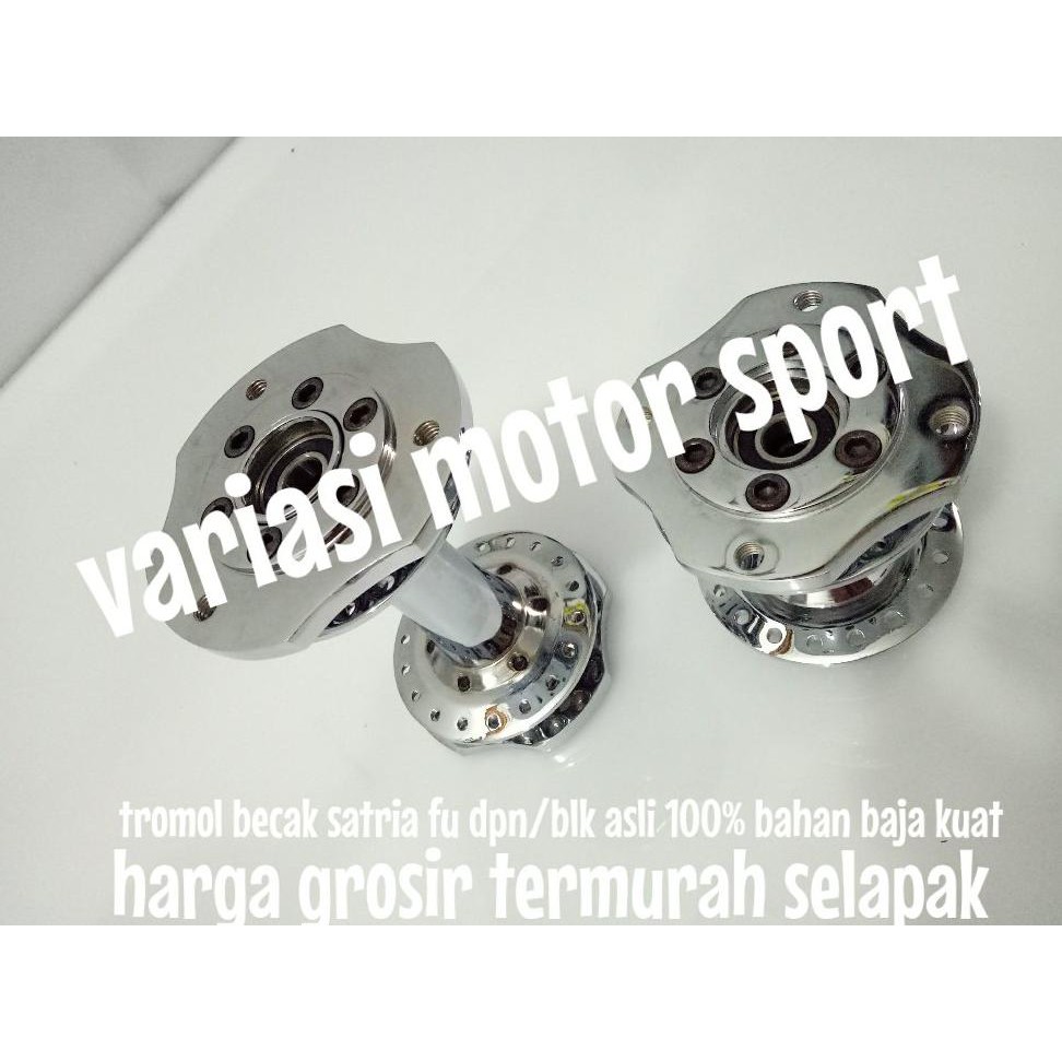 Terlaris Tromol Becak Satria Fu Asli Bahan Baja
