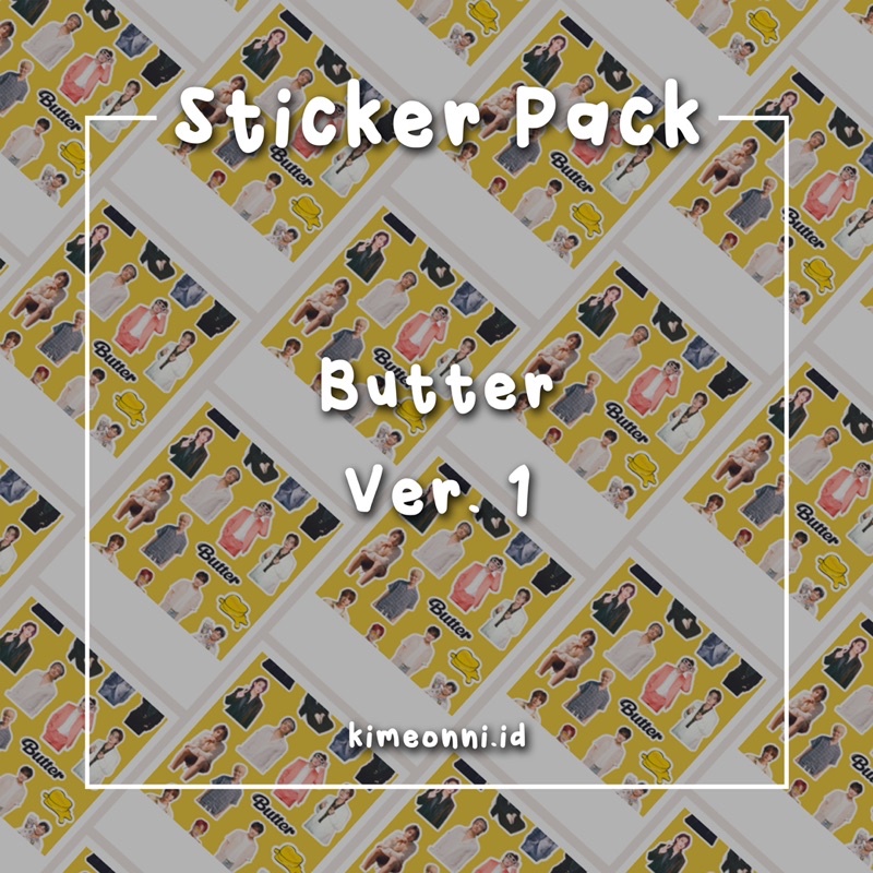 Sticker BTS Butter
