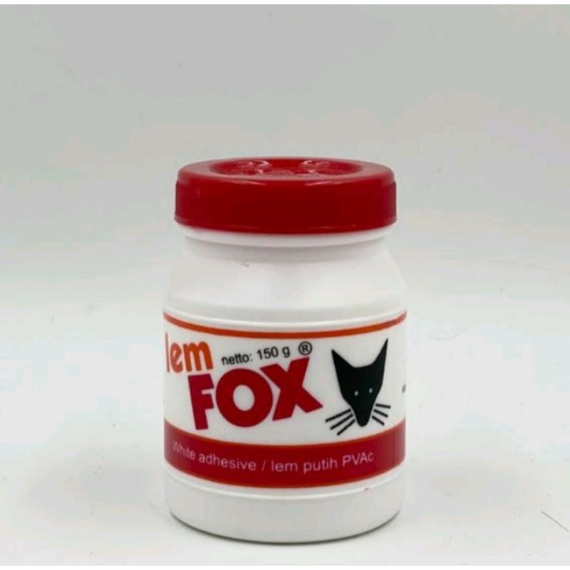 Jual Lem Fox Putih Pvac Botol G Shopee Indonesia