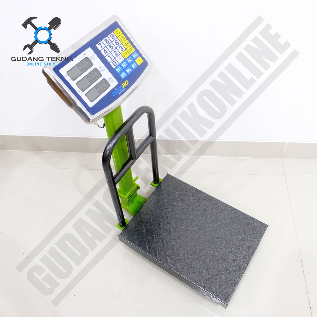 Timbangan Duduk Digital Rail DOZIRO 120Kg / Timbangan Digital Duduk 120 Kg DOZIRO