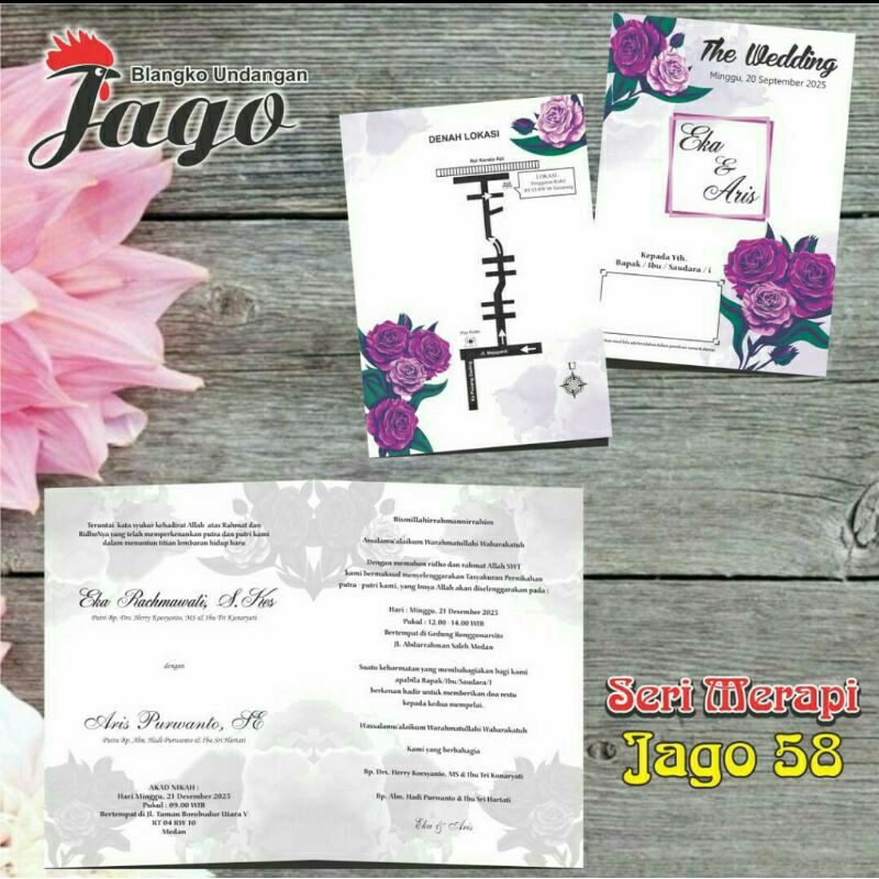 

UNDANGAN NIKAH & KHITAN ElEGAN
