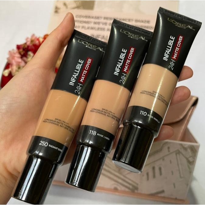 L'OREAL Paris Infallible Pro-Matte 24HR Foundation Alas Bedak LOREAL