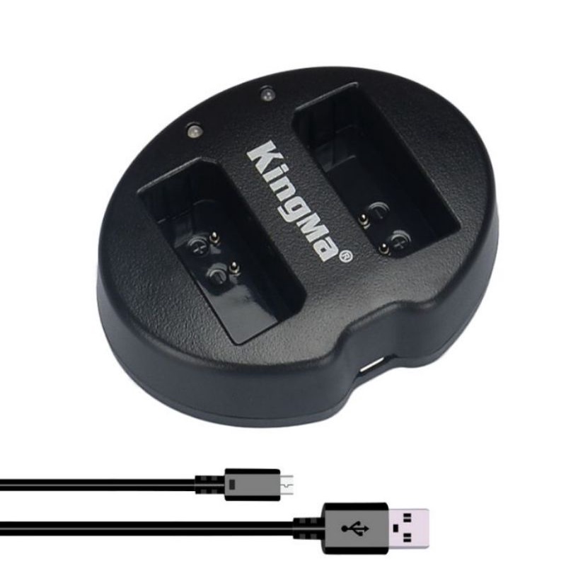 Kingma Charger Baterai 2 Slot Canon 1100D 1200D - LP - E10