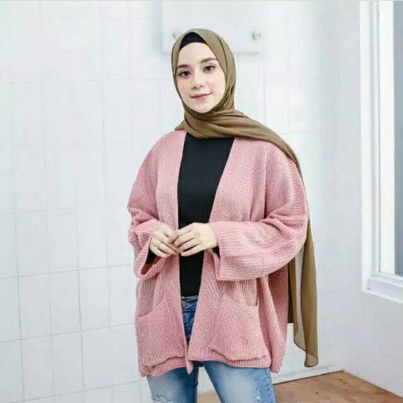 RAJUT OVERSIZED / LOOCY CARDY / CARDIGAN / KARDIGAN RAJUT OVERSIZED / KARDIGAN WANITA / KARDIGAN PAN