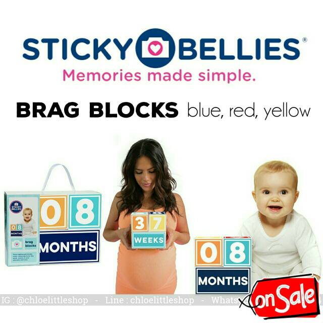 Sticky Bellies Brag Blocks