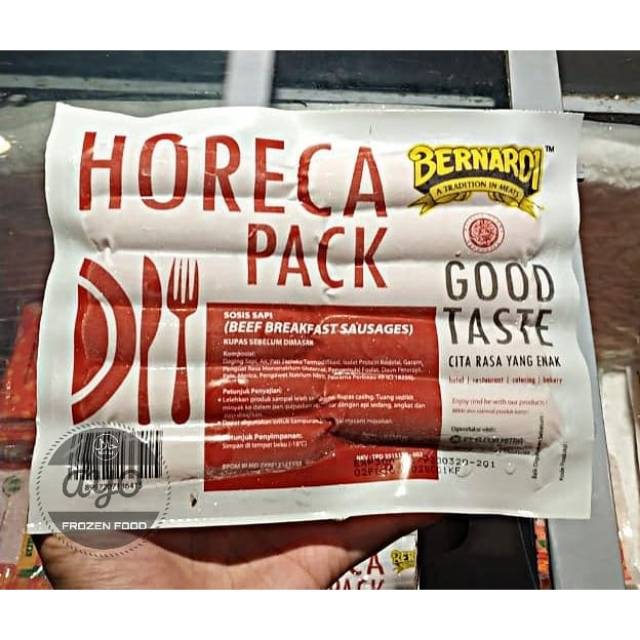 

Bernardi horeca pack sosis coctail