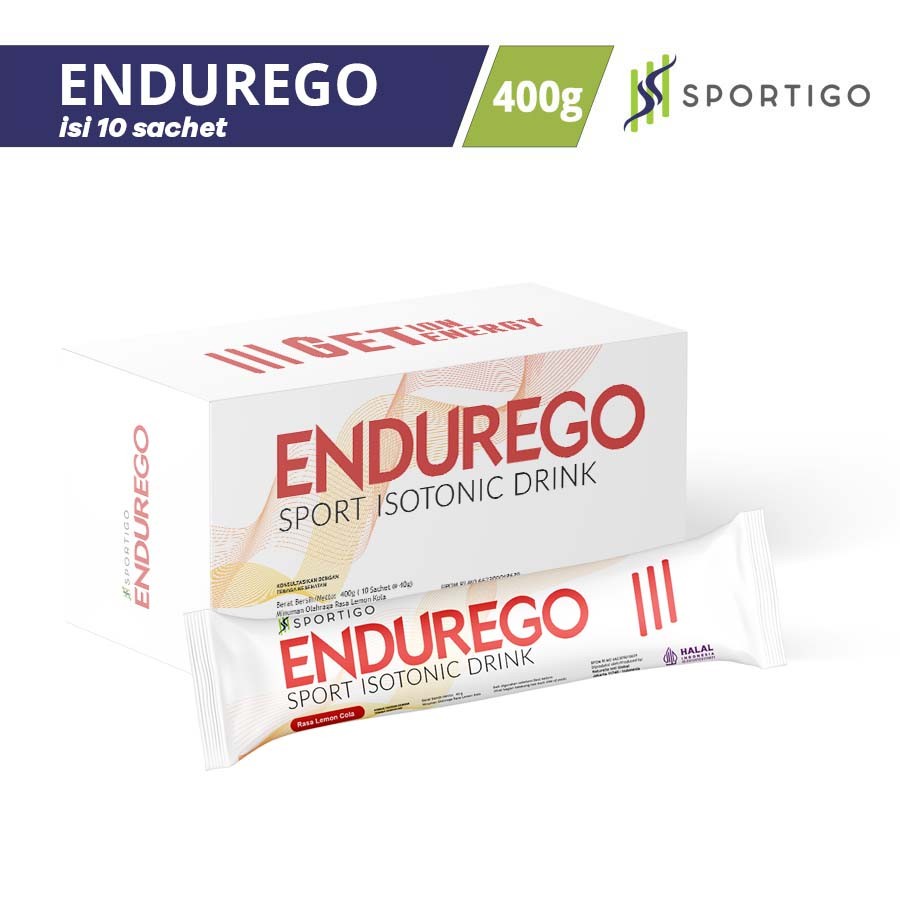 

ENDUREGO Sport Isotonic Drink Box - 40g x 10sch