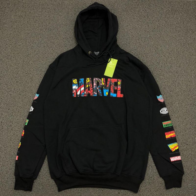 HOODIE MARVEL HIGH QUALITY CASUAL HYPE FASHION PRIA