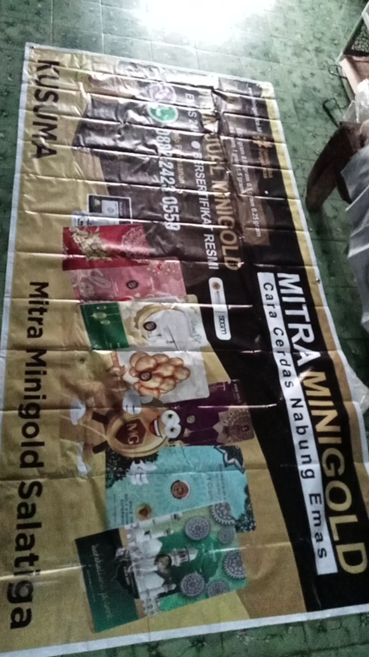 Umbul Umbul , Banner Minigold Atau Custom Ready Stock
