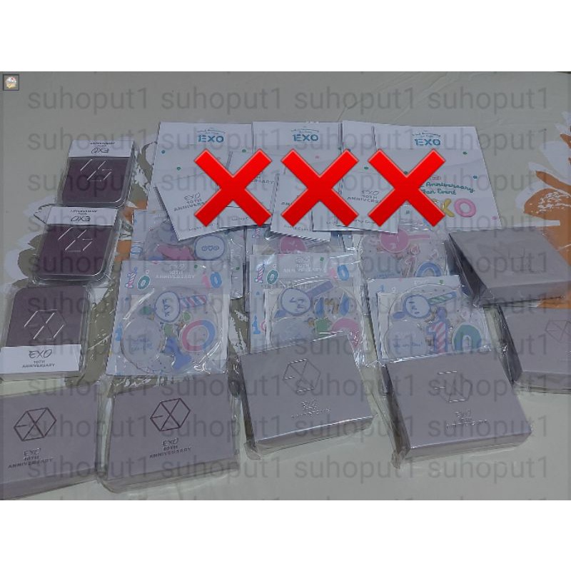 EXO MD Anniversary Necklace Acrylic Stand