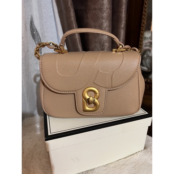 Alma bag small beige by buttonscarves