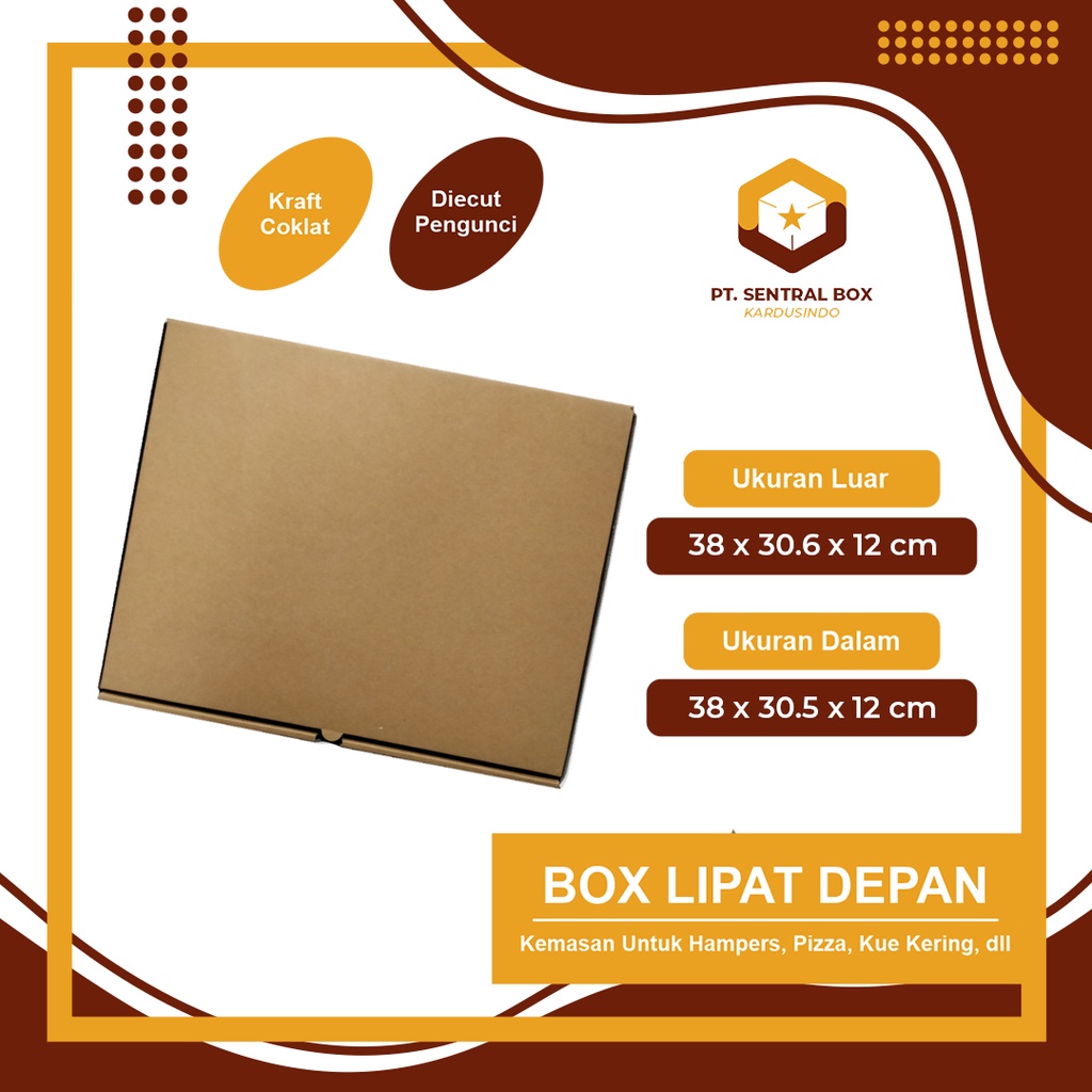 

Box DC LD 38 x 30 x 12 cm kardusbox/kardus/karton/packing/boxpolos/boxpacking/giftbox/aksesoris