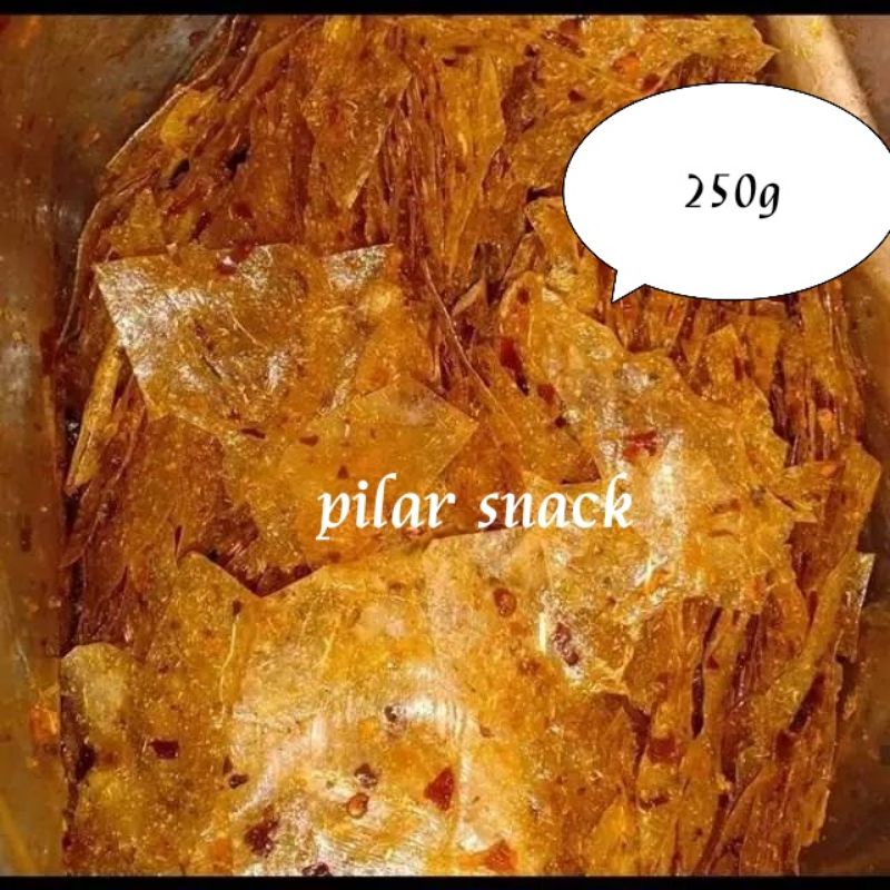

Kripca/kripik kaca pedas daun jeruk 250grm