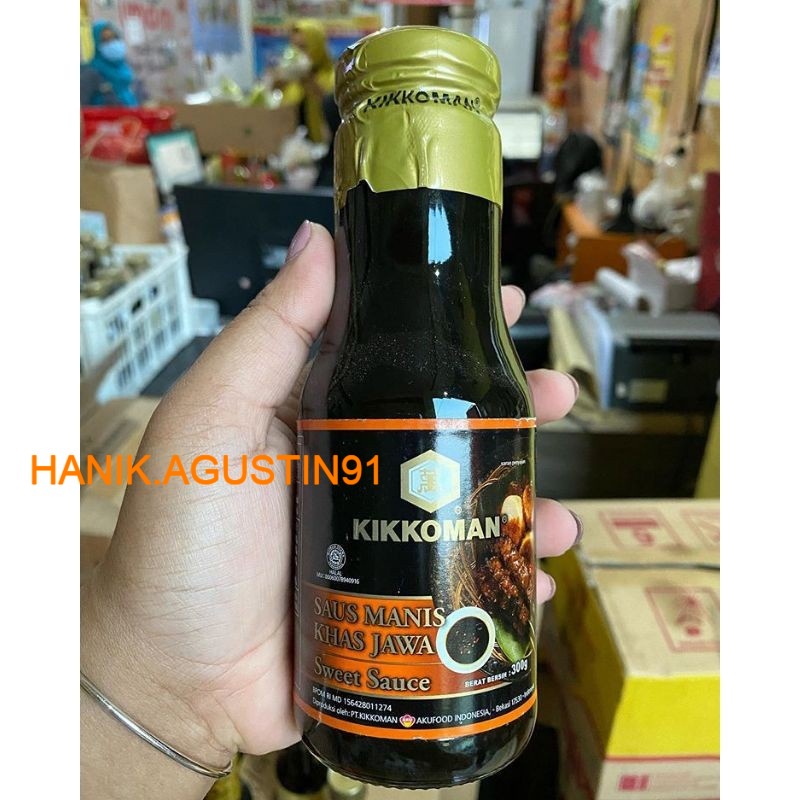 

KIKKOMAN SAUS MANIS KHAS JAWA / SWEET SAUS 300GR