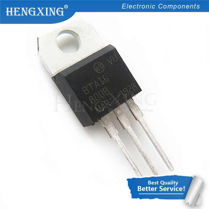 100pcs BTA16-800B BTA16-800 TO-220 800V 16A