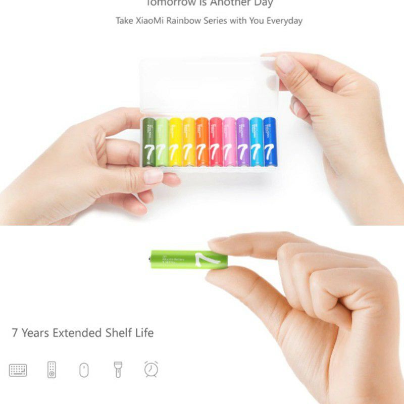 Mi Rainbow Battery Zi5 / Zi7 isi 10 Pcs