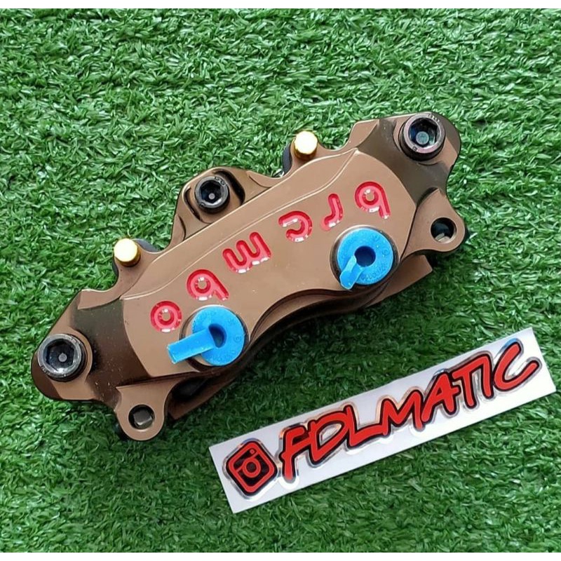 KALIPER BREMBO 2PIN 4POT BRONZE THAILAND