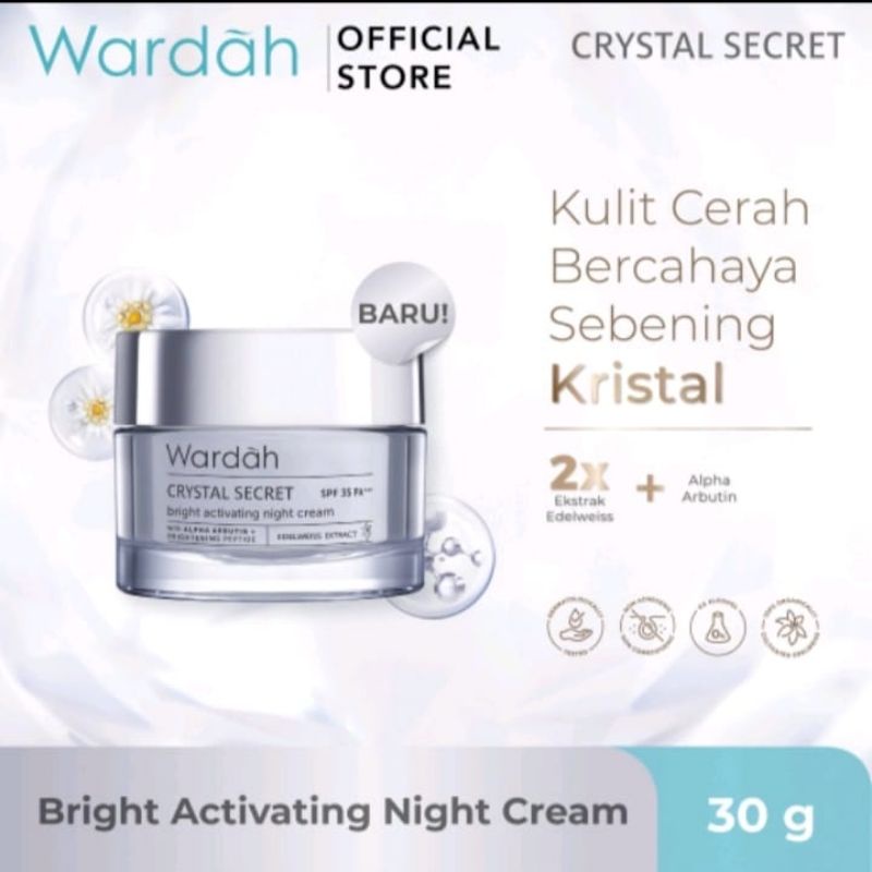 Wardah Crystal Secret Night Cream