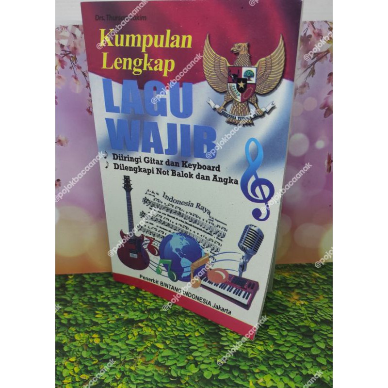 Jual Buku Kumpulan Lengkap Lagu Wajib Shopee Indonesia