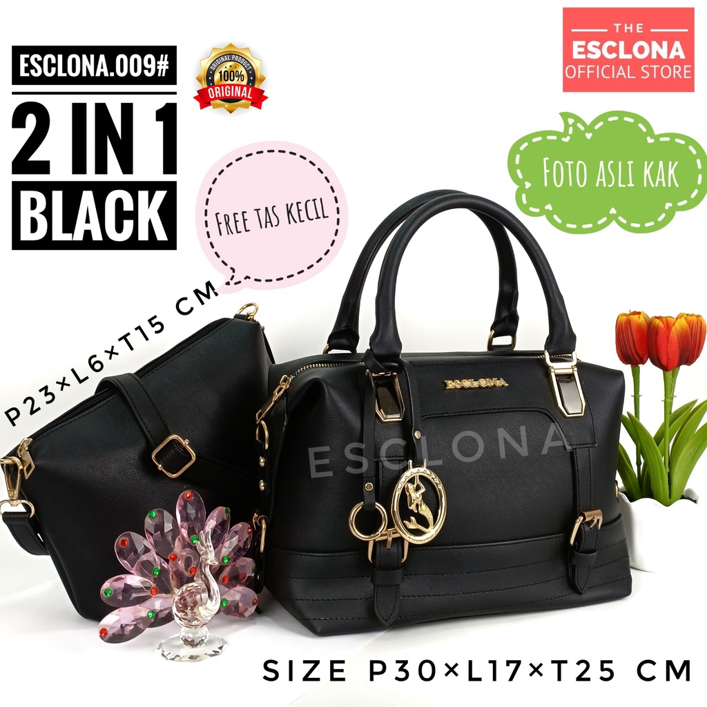 Tas Wanita Import Batam Hand Bag Selempang Bahu Original Premium Branded Fashion Kondangan 009 s1