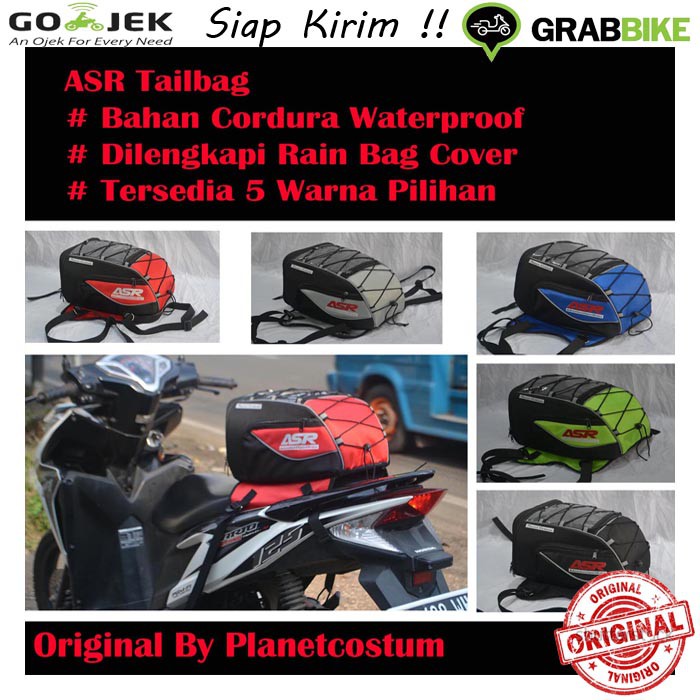 Tas Motor Ekor Tailbag Suzuki Satria Nex Gsx Smash 