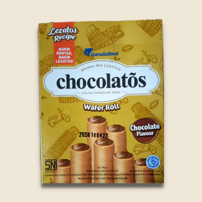 

Chocolatos Wafer Roll