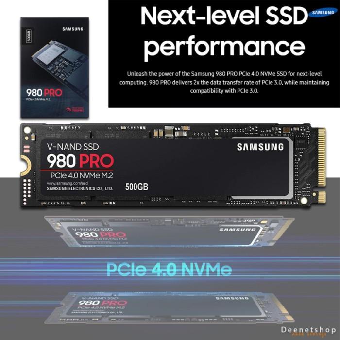 Ssd | Samsung 980 Pro Ssd 250Gb I 500Gb I 1Tb I 2Tb - M.2 Pcie Nvme Gen4 X4