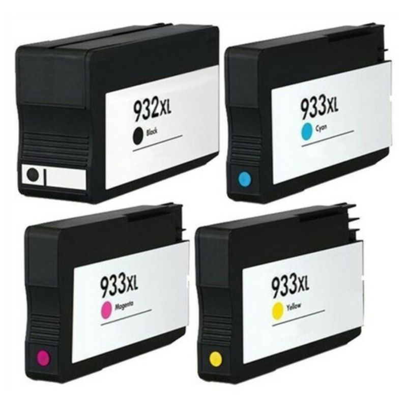 PAKET TINTA PRINTER HP 932XL DAN HP 933XL [B/C/M/Y] KOSONGAN