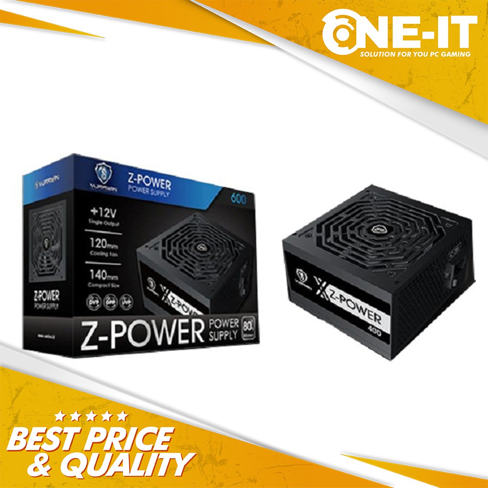 Power Supply Vurrion Z-Power 400 - 400Watt 80+ White