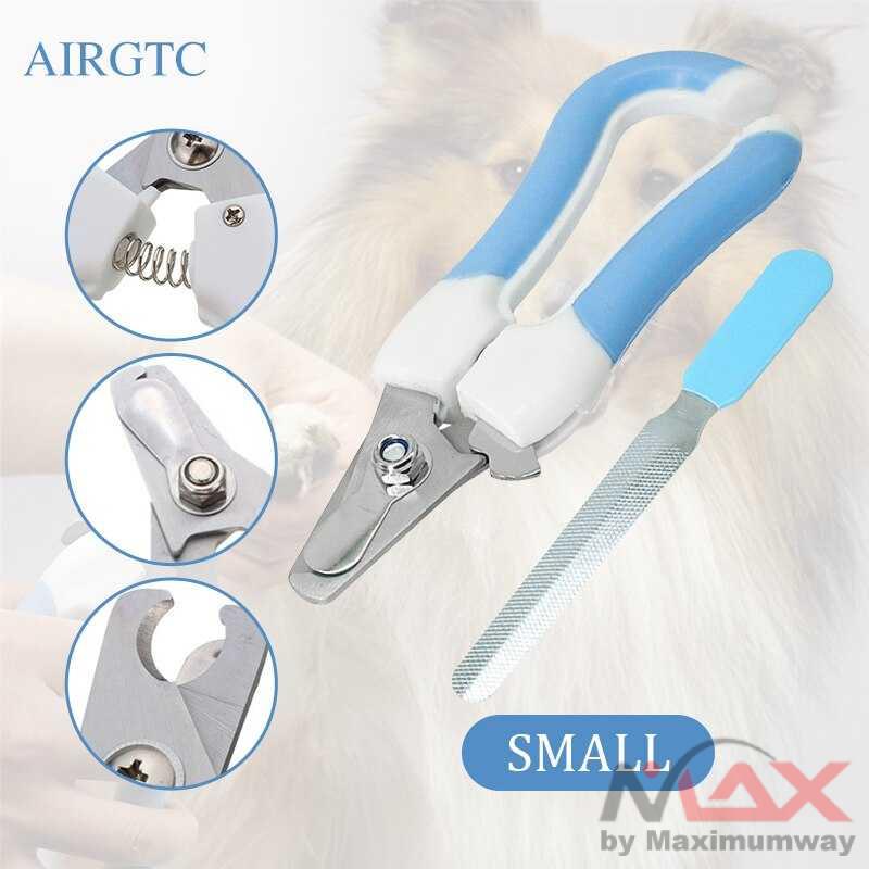 Gunting Kuku Anjing Kucing Kelinci plus kikir Profesional mudah akurat cepat Stainless Steel Professional Pet Cat Dog Nail Clipper Cutter Dog Stainless Steel Scissors Cat Toe Care Grooming Tools for Animals Pet Supplies Pet dog nail grinder Toe Care nail