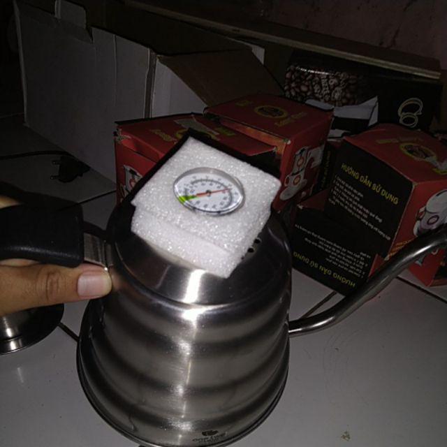 Teko Leher Angsa Pitcher Kopi Teh Teapot Drip Kettle Stainless Steel 350ml Onecups