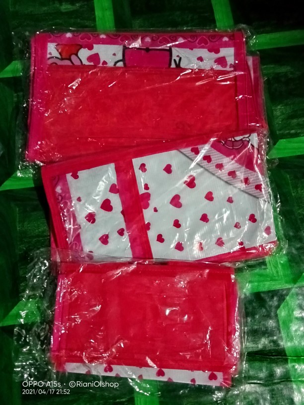 3 In 1 Organizer Rak Gantung Karakter Banner Goodquality 0,20 Mm