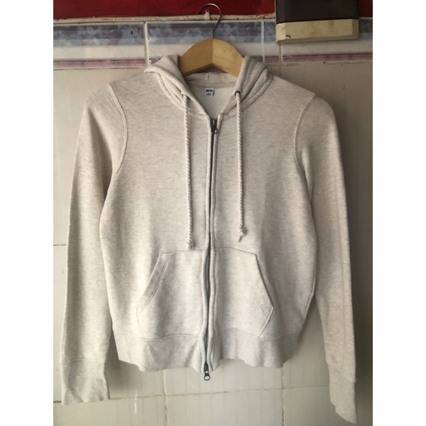 Zip Hoodie Uniqlo Original Second Brand
