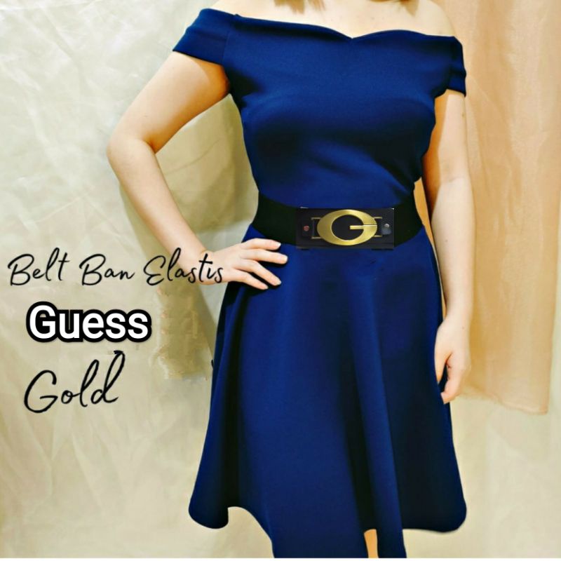 BELT BAN ELASTIS SABUK WOWEN FASHION KOREA GUES BESI