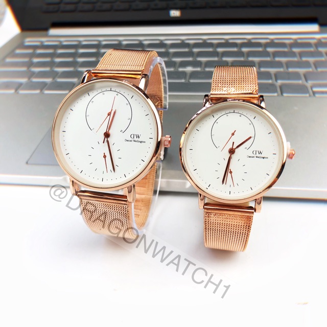 ［Ready Stock］Jam tangan couple rantai pasir kepadatan tinggi tali pasir S1107